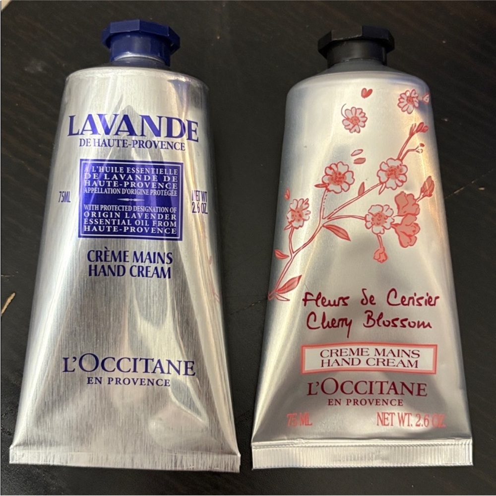L'OCCITANE Lavender and Cherry Blossom Hand Cream Set
